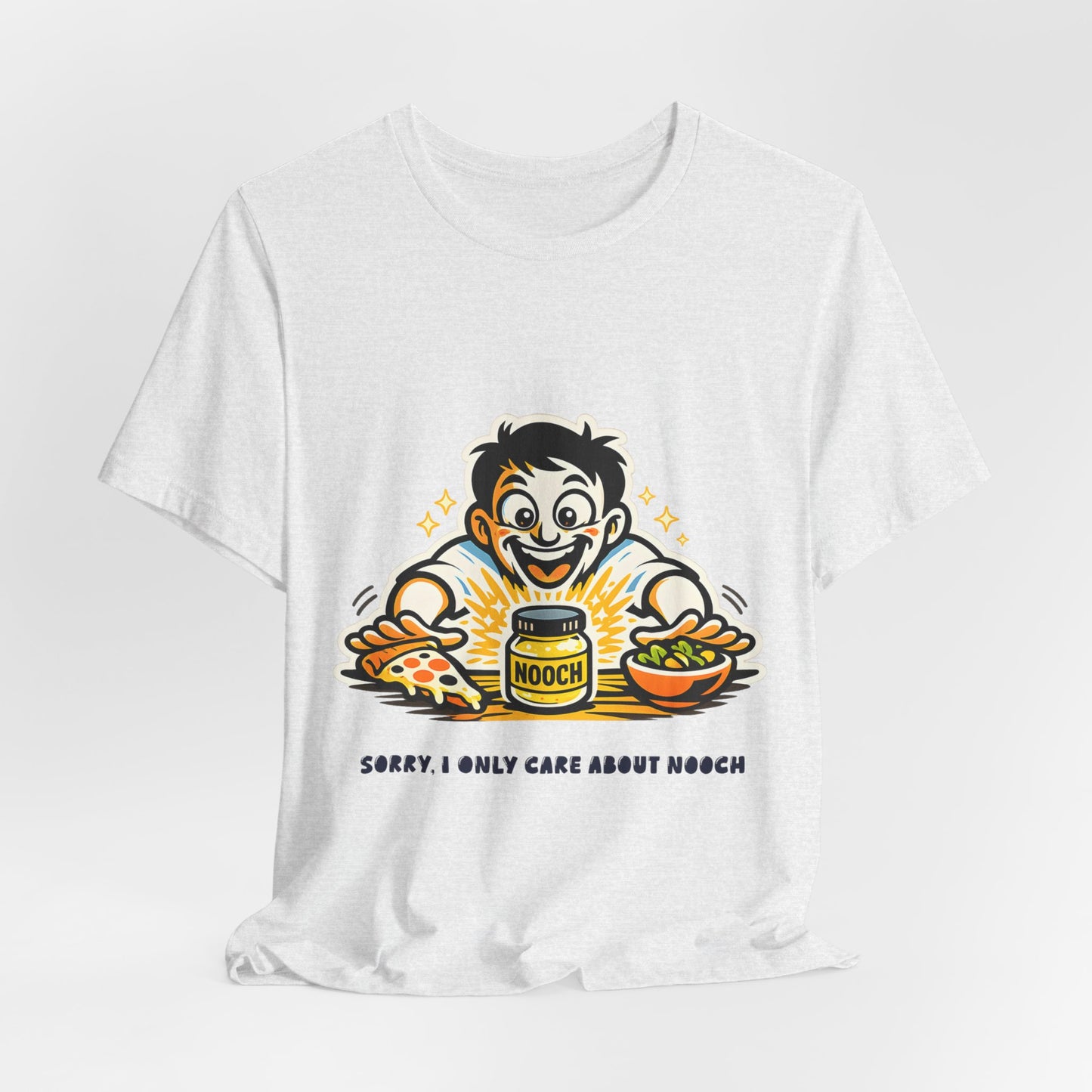 Must Have Nooch Tee — "Sorry I Only Care About Nooch" Vegan Nutritional Yeast Shirt