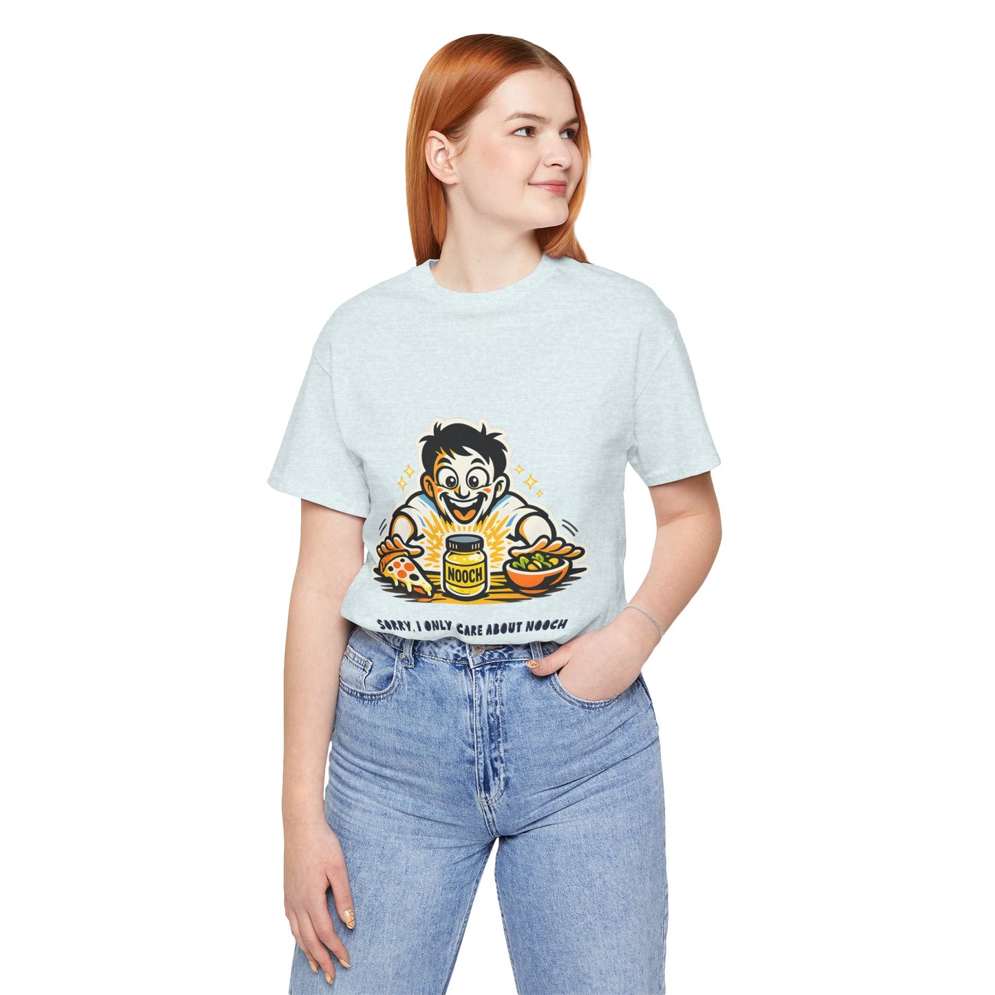 Must Have Nooch Tee — "Sorry I Only Care About Nooch" Vegan Nutritional Yeast Shirt