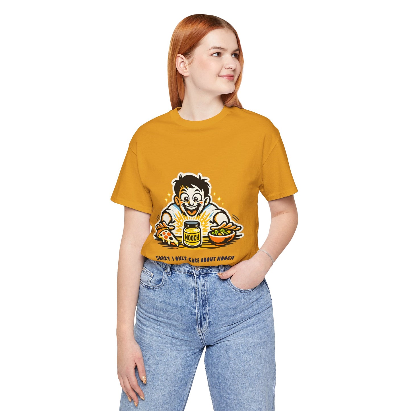 Must Have Nooch Tee — "Sorry I Only Care About Nooch" Vegan Nutritional Yeast Shirt