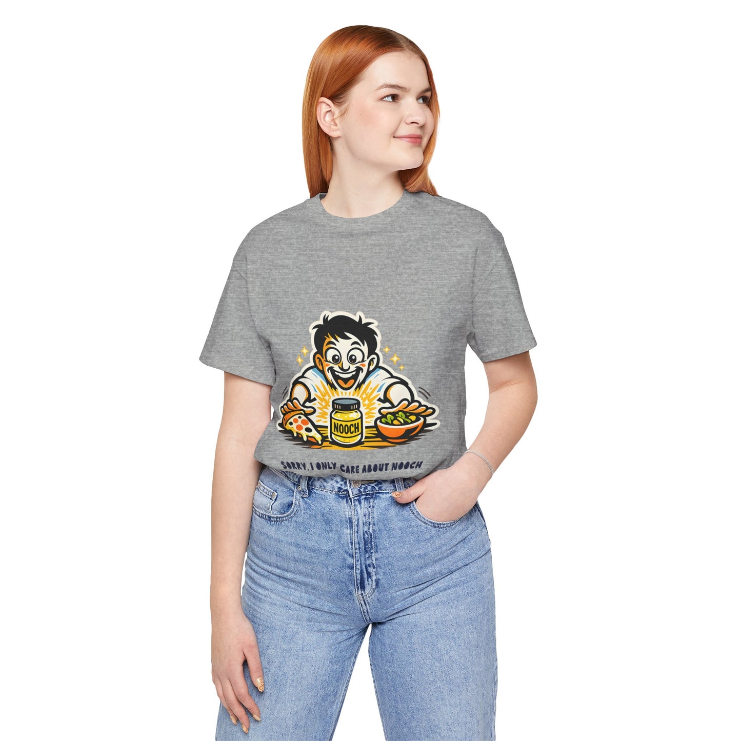 Must Have Nooch Tee — "Sorry I Only Care About Nooch" Vegan Nutritional Yeast Shirt