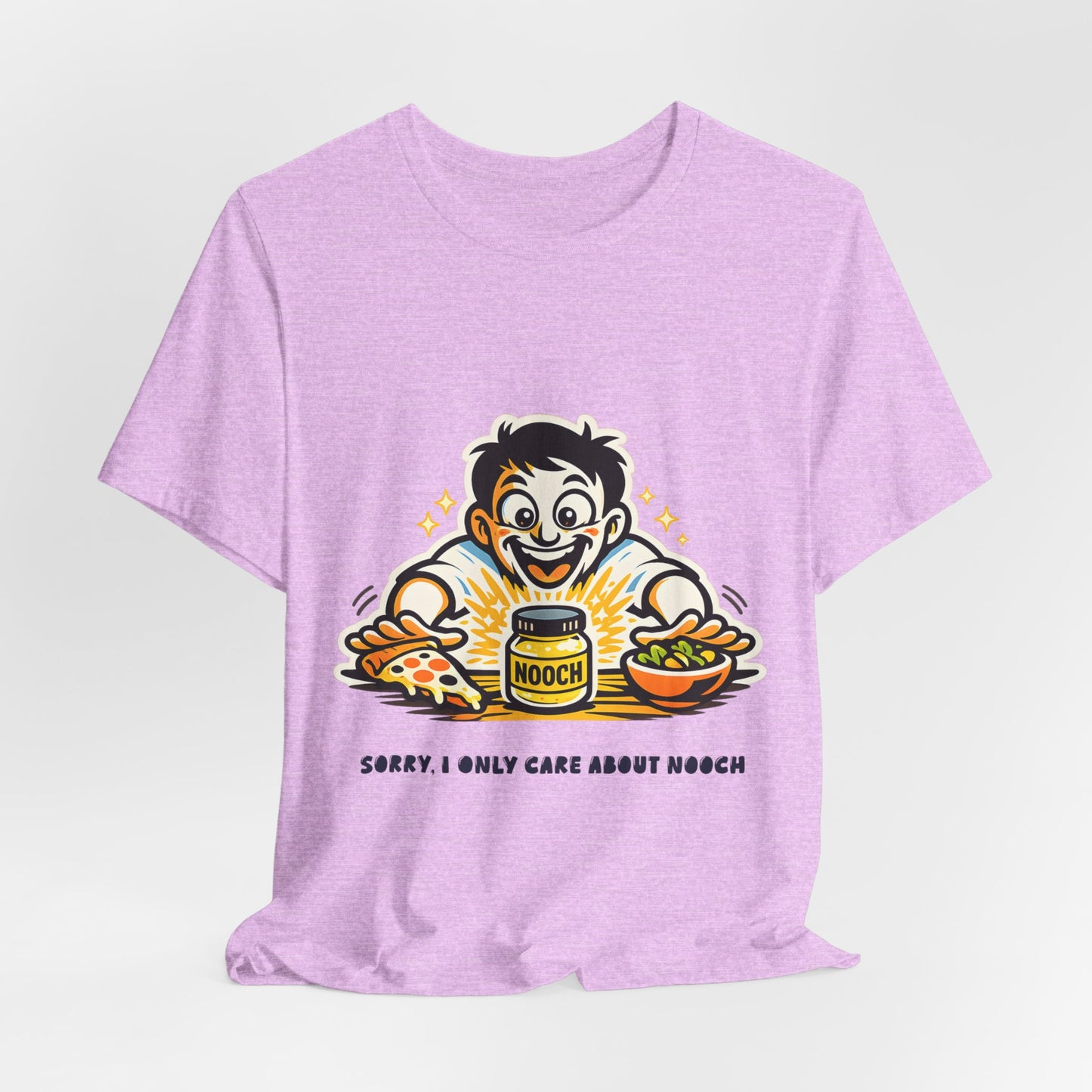 Must Have Nooch Tee — "Sorry I Only Care About Nooch" Vegan Nutritional Yeast Shirt