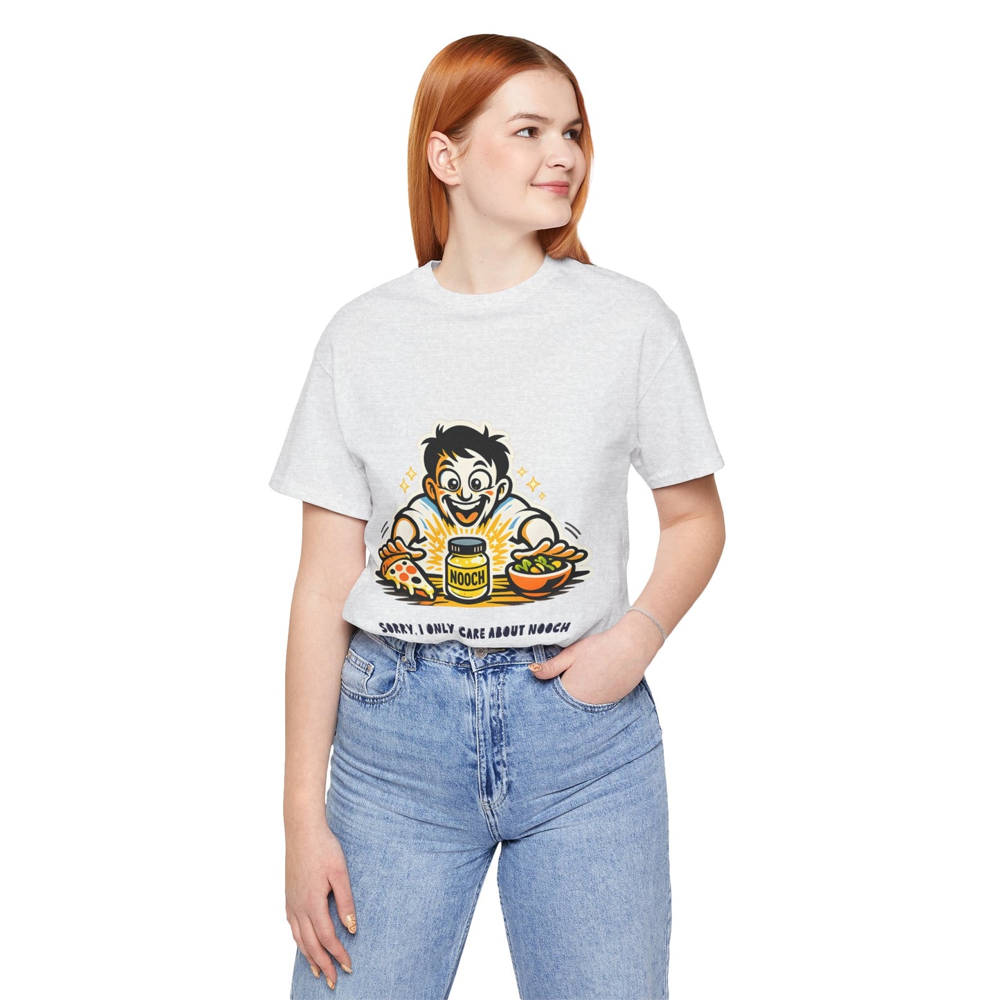 Must Have Nooch Tee — "Sorry I Only Care About Nooch" Vegan Nutritional Yeast Shirt