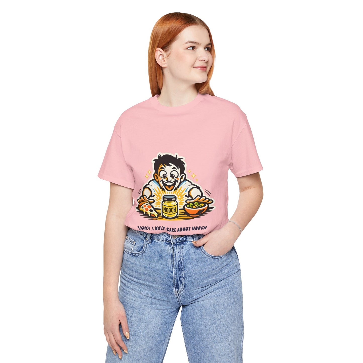 Must Have Nooch Tee — "Sorry I Only Care About Nooch" Vegan Nutritional Yeast Shirt