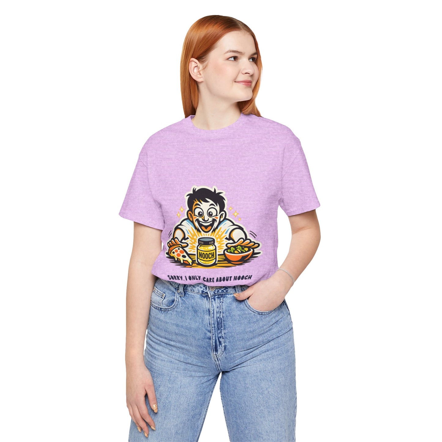 Must Have Nooch Tee — "Sorry I Only Care About Nooch" Vegan Nutritional Yeast Shirt