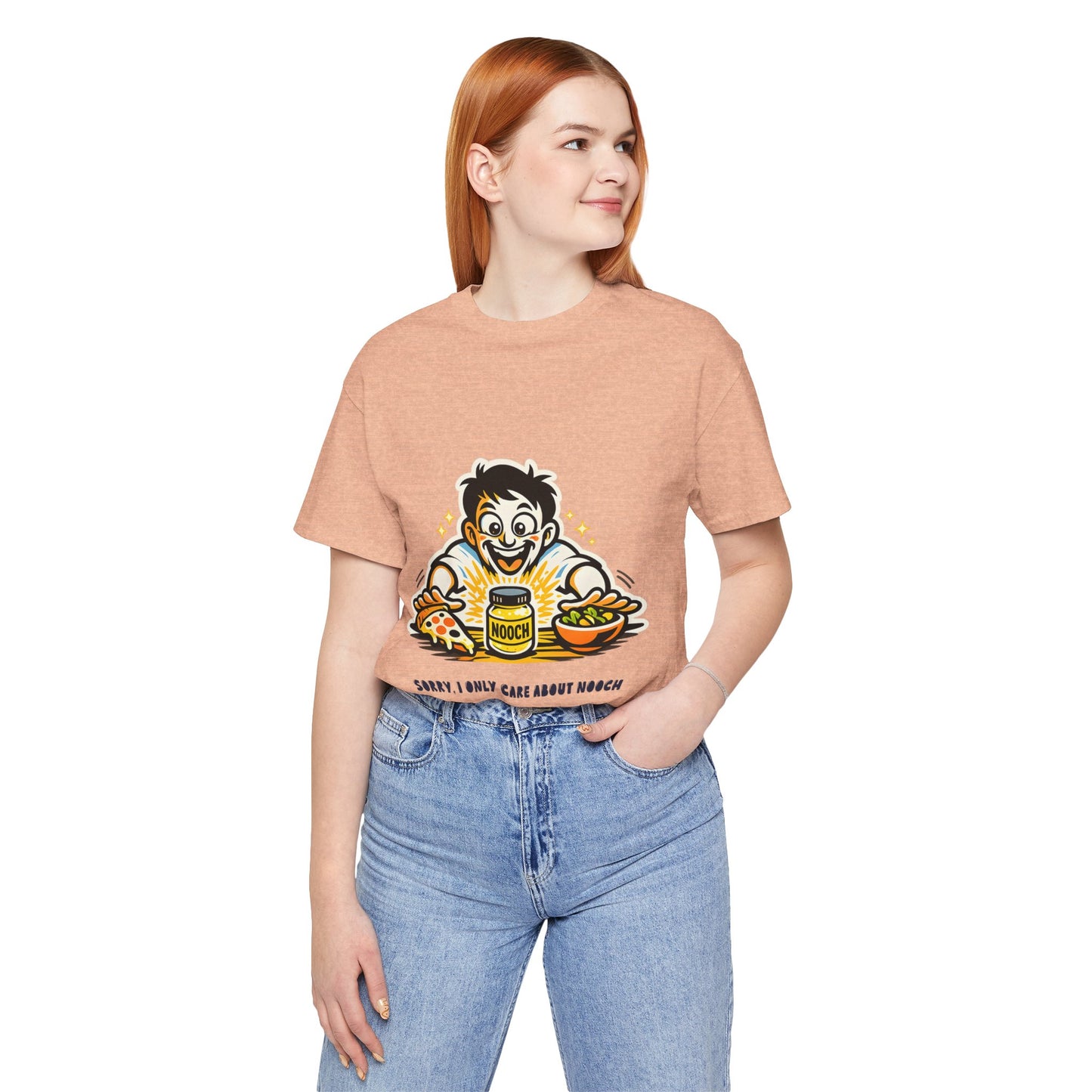 Must Have Nooch Tee — "Sorry I Only Care About Nooch" Vegan Nutritional Yeast Shirt
