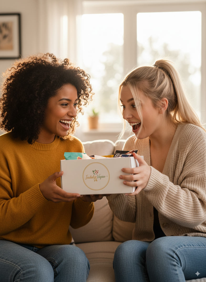 Vegan Premium Gift Box – 36 Plant-Based Snacks | Sweet & Savoury Variety Pack